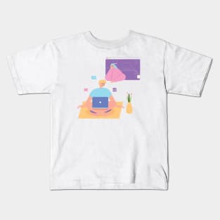 Work From Home Kids T-Shirt